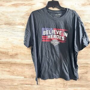 GENUINE HARLEY DAVIDSON‎ Men's WWP Independence Tee Black Size 2XL